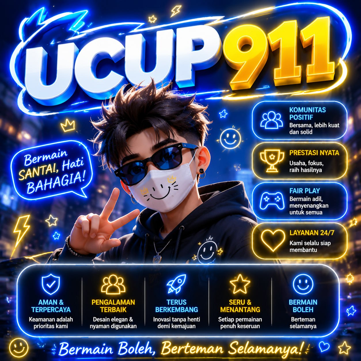 UCUP911: Tidak Perlu Ramai untuk Jadi Pilihan